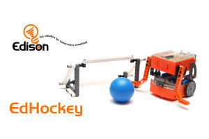 Meet Edison Hockey Robot